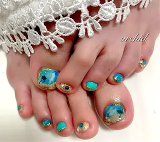 ネイル orchid ♡オーキッドのネイルデザイン