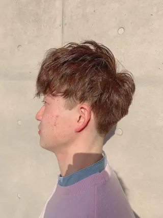 ショート メンズ 難波 勝哉のヘアスタイル