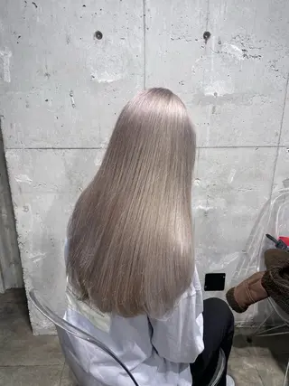 ロング カラー ハイトーン 横浜💞ミオのヘアスタイル