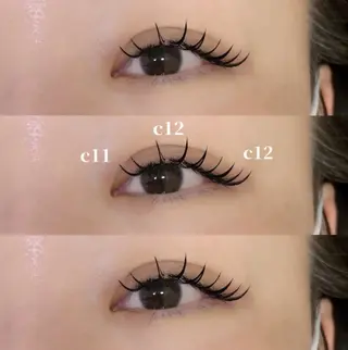 マツエク・マツパ elu+ rinaのマツエク・マツパデザイン