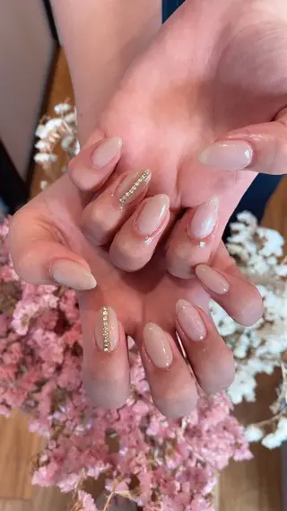 ネイル crystal ⭐︎ colorのネイルデザイン