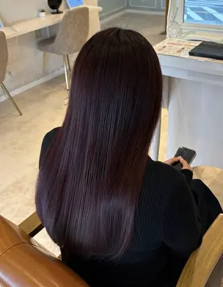 ロング 透明感カラー / 岩崎 玲花のヘアスタイル