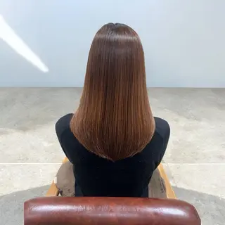 セミロング 髪質改善メニュー 長井 美佐子のヘアスタイル