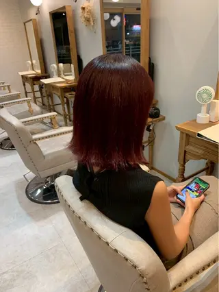 カラー 猿渡 桃花のヘアスタイル