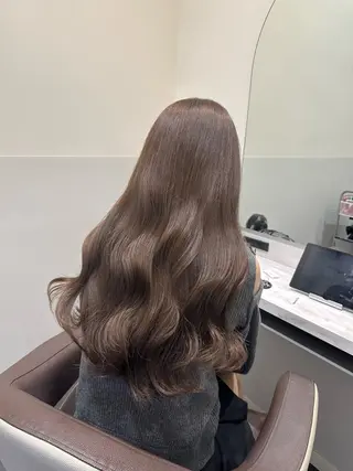 ロング カラー 矢野 晃平のヘアスタイル