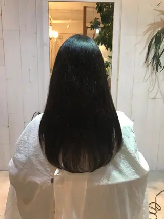 ロング 長尾 桃佳のヘアスタイル
