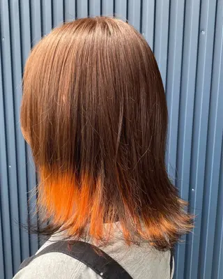 ミディアム カラー 浅野  勇貴のヘアスタイル