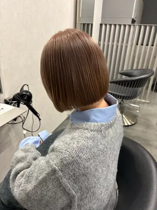 カラー 中川 穂乃果のヘアスタイル