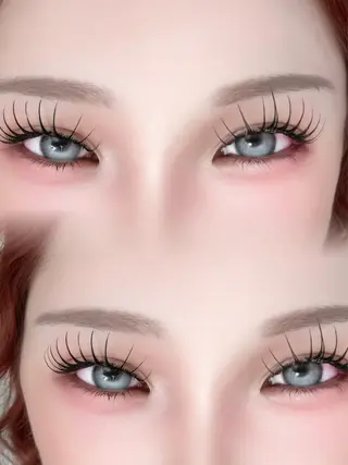 マツエク・マツパ LAUREL川崎店 ERIKO🐰束感♡のマツエク・マツパデザイン