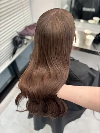 ロング カラー 上品モテヘア🩶 karen🩶のヘアスタイル