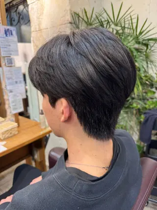 ショート メンズ ま ひのヘアスタイル