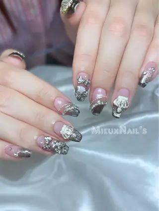 ネイル Miyu❤️‍🔥 Mieuxnailsのネイルデザイン