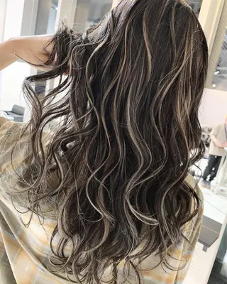 ロング カラー ヘアアレンジ 阿部 圭悟のヘアスタイル