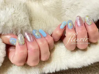 ネイル フルリール 【プライベートサロンのネイルデザイン