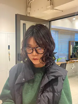 パーマ ᴛᴏᴍᴏᴋᴀ / ᴄʜᴇʀɪのヘアスタイル