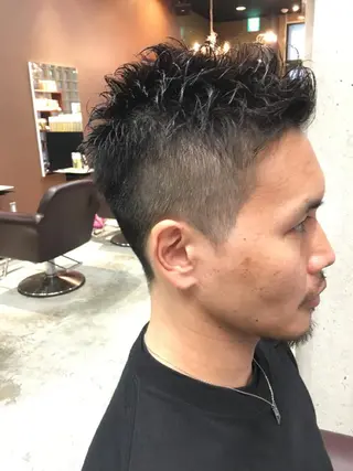 ショート メンズ 完全個室マンツーマン メンズサロン草野貴樹のヘアスタイル