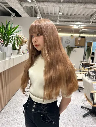 ロング hair&eye🎀 /momoKaのヘアスタイル