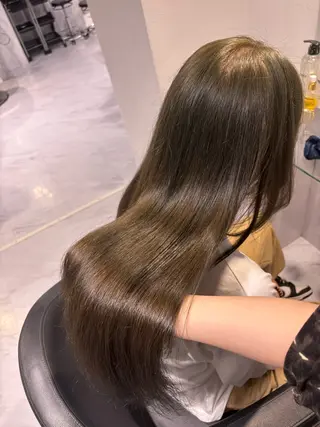 ロング カラー 表参道♡暗髪♡ 艶カラー♡アユミのヘアスタイル