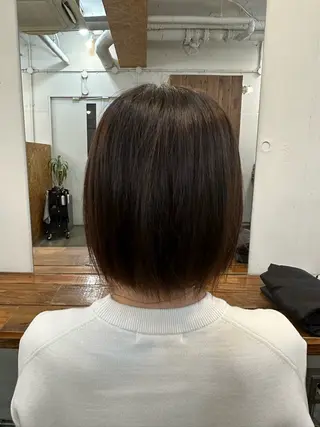 ミディアム 横浜/メンズ特化/ Farbe/田中颯斗のヘアスタイル