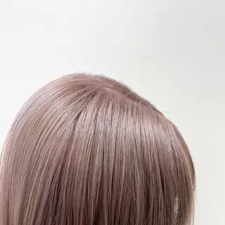 ミディアム カラー パーマ ヘアアレンジ メンズ キッズ ネイル マツエク・マツパ 切りっぱなしヘアボブ ミディアムヘアRYOのヘアスタイル