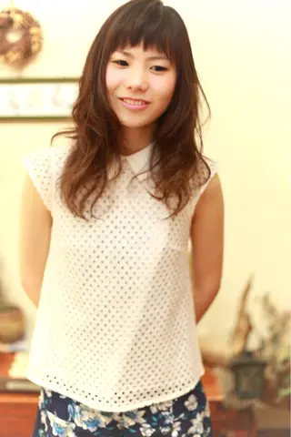 ロング 伊藤 雄一のヘアスタイル