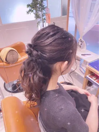 ロング ヘアアレンジ ComfortA🌱 はな💗のヘアスタイル