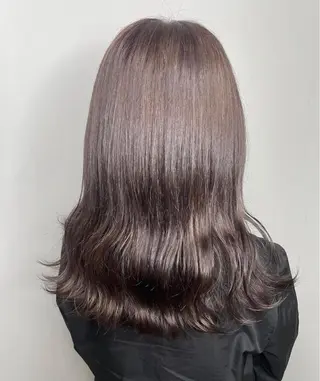 ミディアム ナチュラルカラー 児玉優香のヘアスタイル