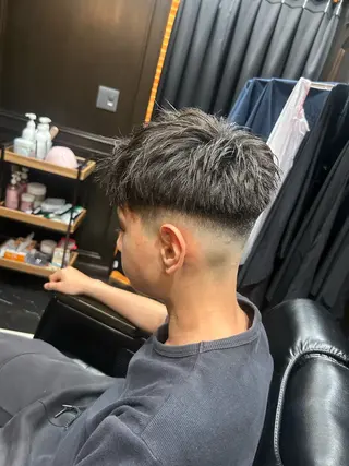 ショート メンズ Mr. Hayaのヘアスタイル