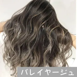 ロング カラー ヘアアレンジ 【公式】amble luxe池袋東口🩷のヘアスタイル