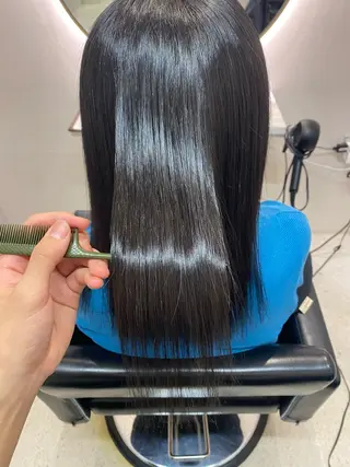 ミディアム 韓国🇰🇷艶髪 ケアカラーSHURIのヘアスタイル