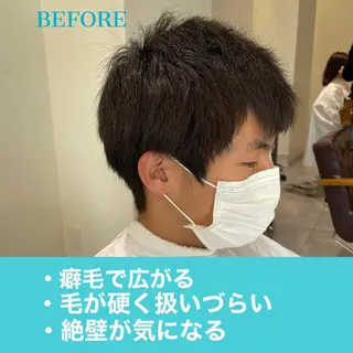 メンズ 【ニュアンスパーマ】 西岡拓海のヘアスタイル
