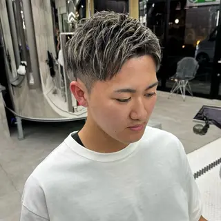 ショート カラー メンズ tidasmile /カラー/カットのヘアスタイル