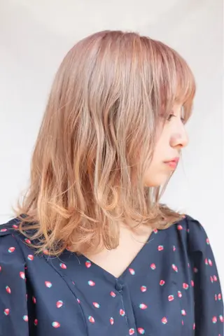 ミディアム 【似合わせカット】 松尾一気のヘアスタイル