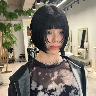 ショート 透明感カラー/ボブ / MARIE🍇のヘアスタイル