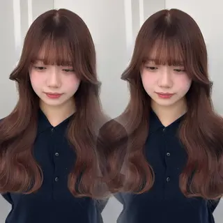 ロング girlyハイトーン /uki /渋谷🎀のヘアスタイル