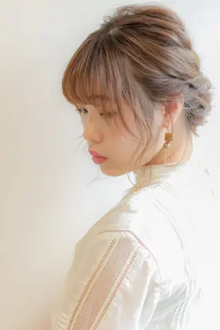 ミディアム ヘアアレンジ 🍎みついじゅん🍏 ボブ指名No.1のヘアスタイル
