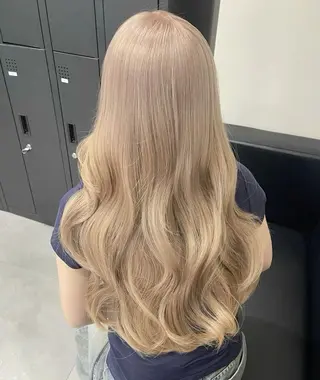 ロング カラー 【🥀履歴修正🥀】 ハイトーン職人/拓真のヘアスタイル