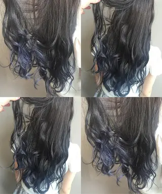 ロング カラー ヘアアレンジ 阿部 圭悟のヘアスタイル
