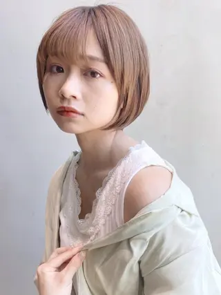 カラー パーマ ヘアアレンジ ITbyALBUM 中野店のヘアスタイル