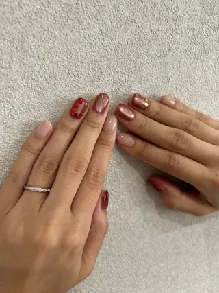 ネイル 小松 千冬snazzyのネイルデザイン