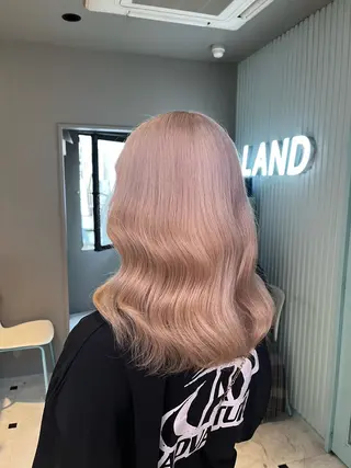 ミディアム カラー ブリーチカラー 🩵MIZUKIのヘアスタイル