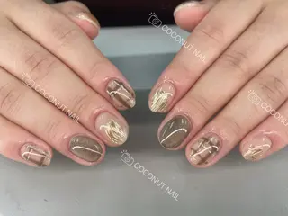 ネイル 神田 ココナッツのネイルデザイン