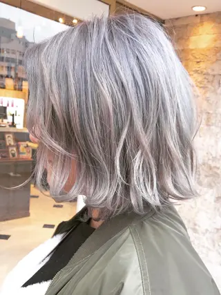 ミディアム カラー パーマ ヘアアレンジ メンズ キッズ ネイル マツエク・マツパ パーソナルカラー☆ 永尾拓也のヘアスタイル