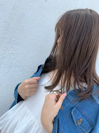 ロング カラー hair &make EPICRUMIのヘアスタイル