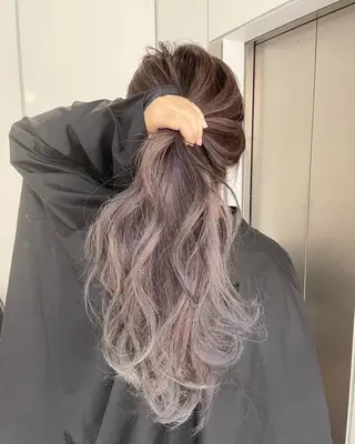 ロング カラー 【公式】amble luxe 中野のヘアスタイル