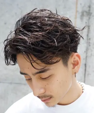 ショート メンズ 青木 裕のヘアスタイル