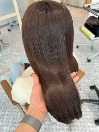 ロング カラー ヘアアレンジ NANA／trend style🕊🍑のヘアスタイル