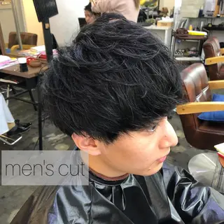 メンズ メンズパーマヒロ トのヘアスタイル