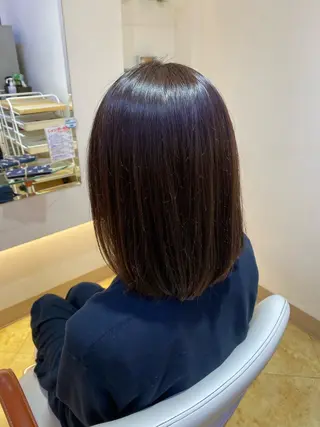 ミディアム カラー 韓国風ヘア🤍/頭皮 ケア🫧 Chikaのヘアスタイル