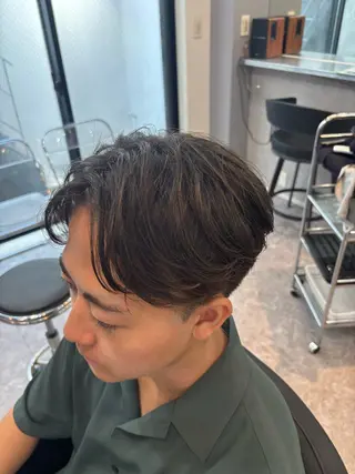 メンズ メンズ縮毛矯正 メンズカット/のヘアスタイル